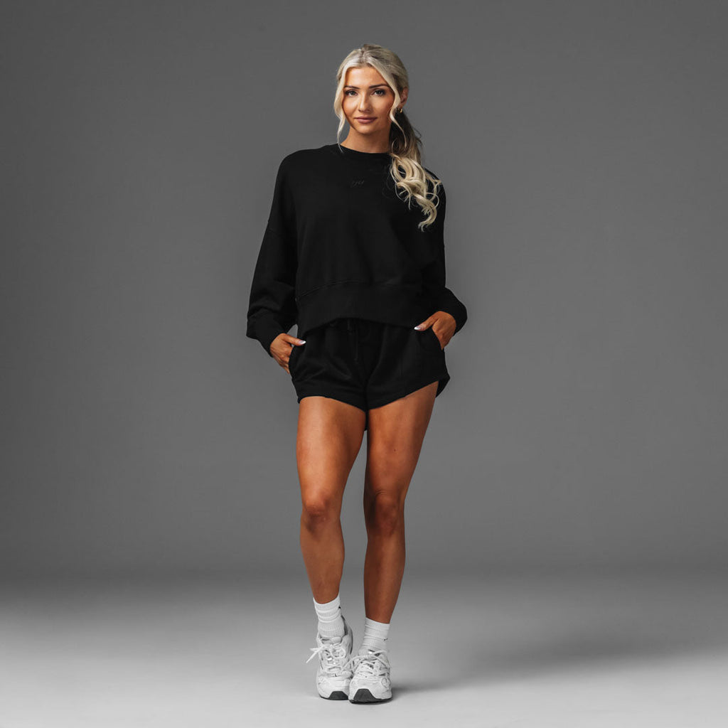 Classic Cropped Crew Sweatshirt