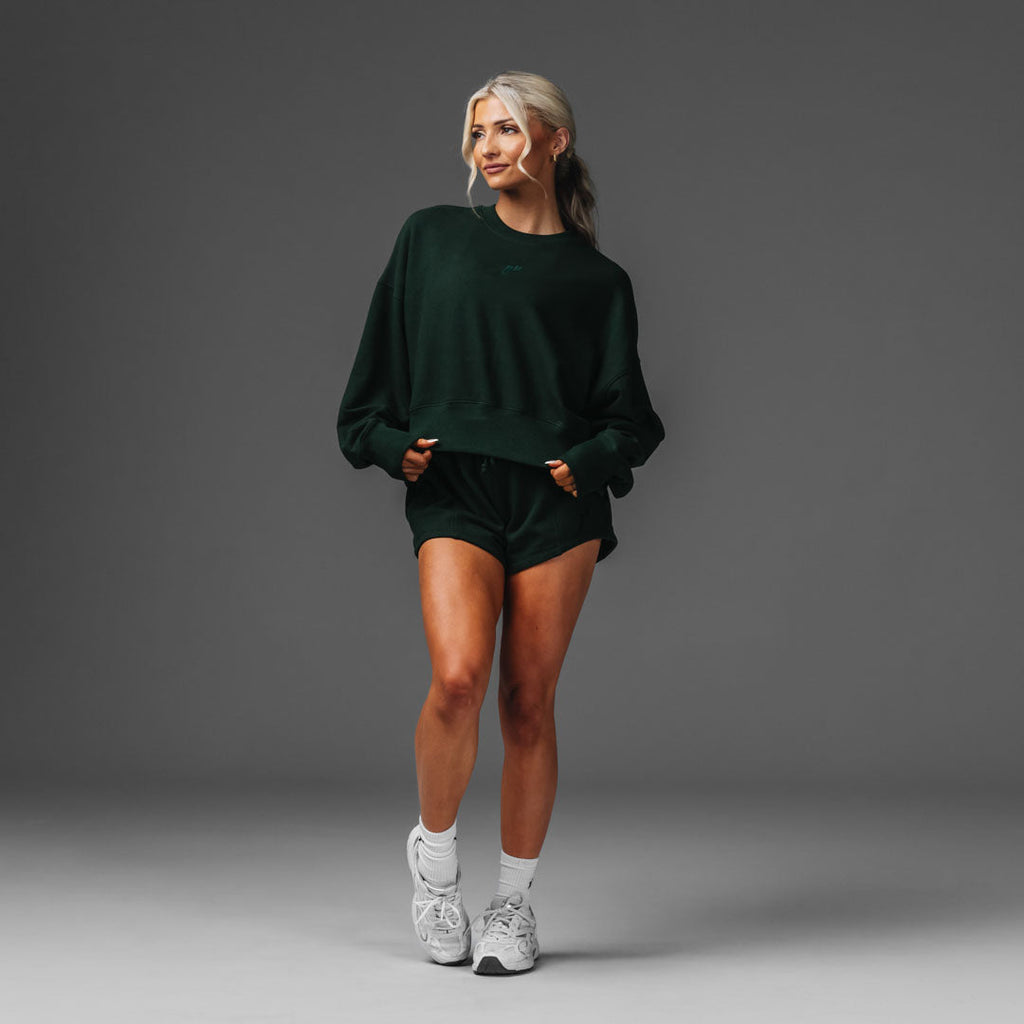 Classic Cropped Crew Sweatshirt