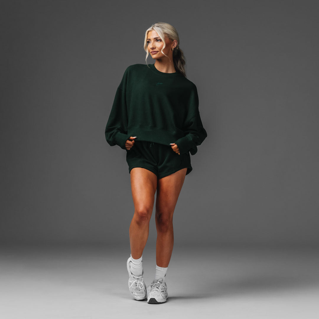 Classic Cropped Crew Sweatshirt