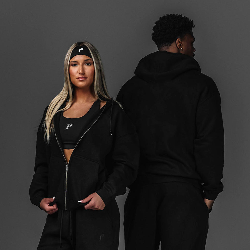 Collegiate Fleece Zip Hoodie
