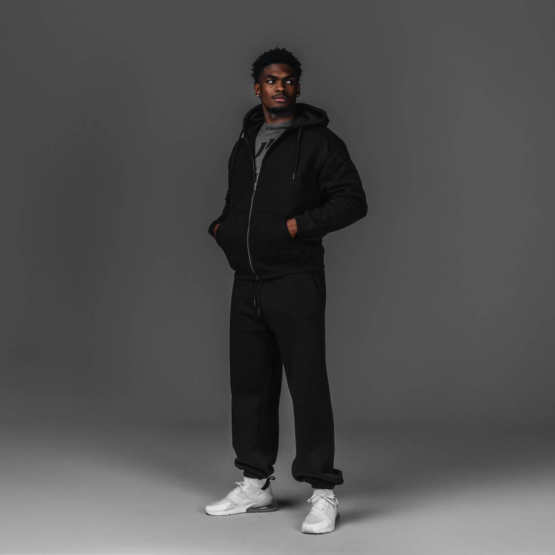 Collegiate Fleece Zip Hoodie