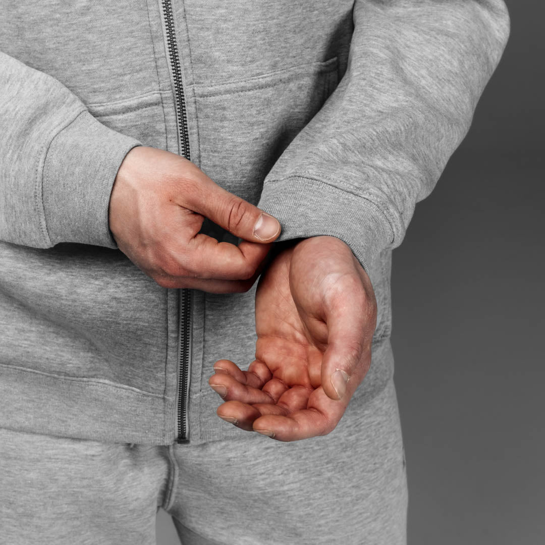 Collegiate Fleece Zip Hoodie