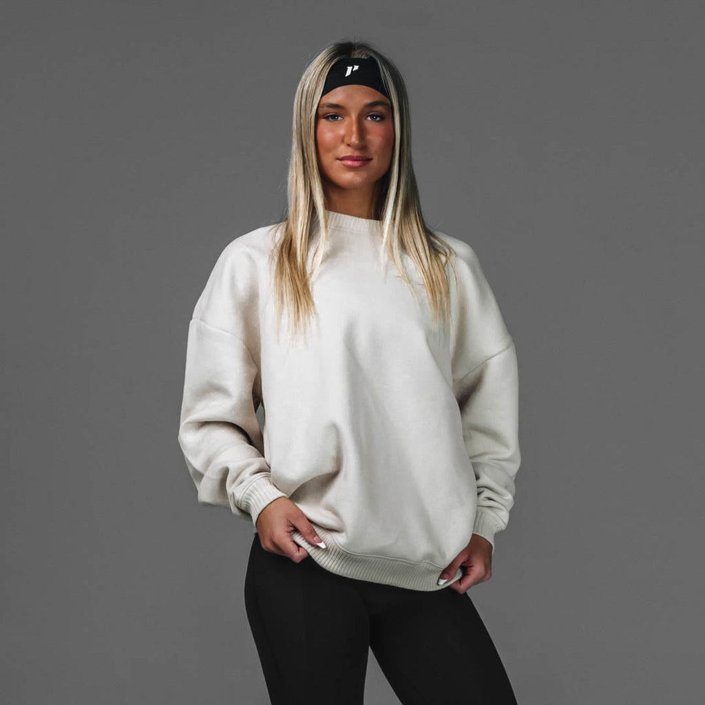 Collegiate Cloud Oversized Crewneck