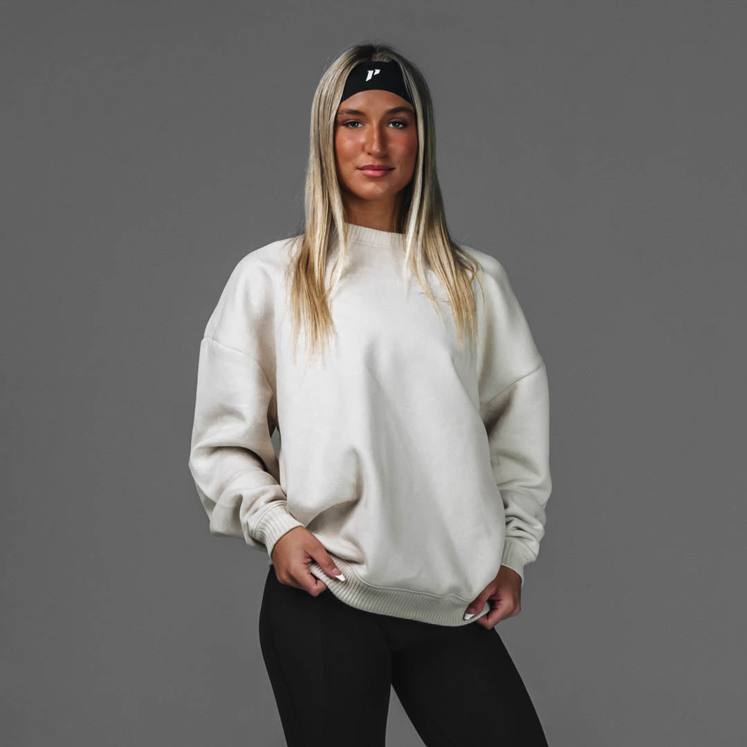Collegiate Cloud Oversized Crewneck