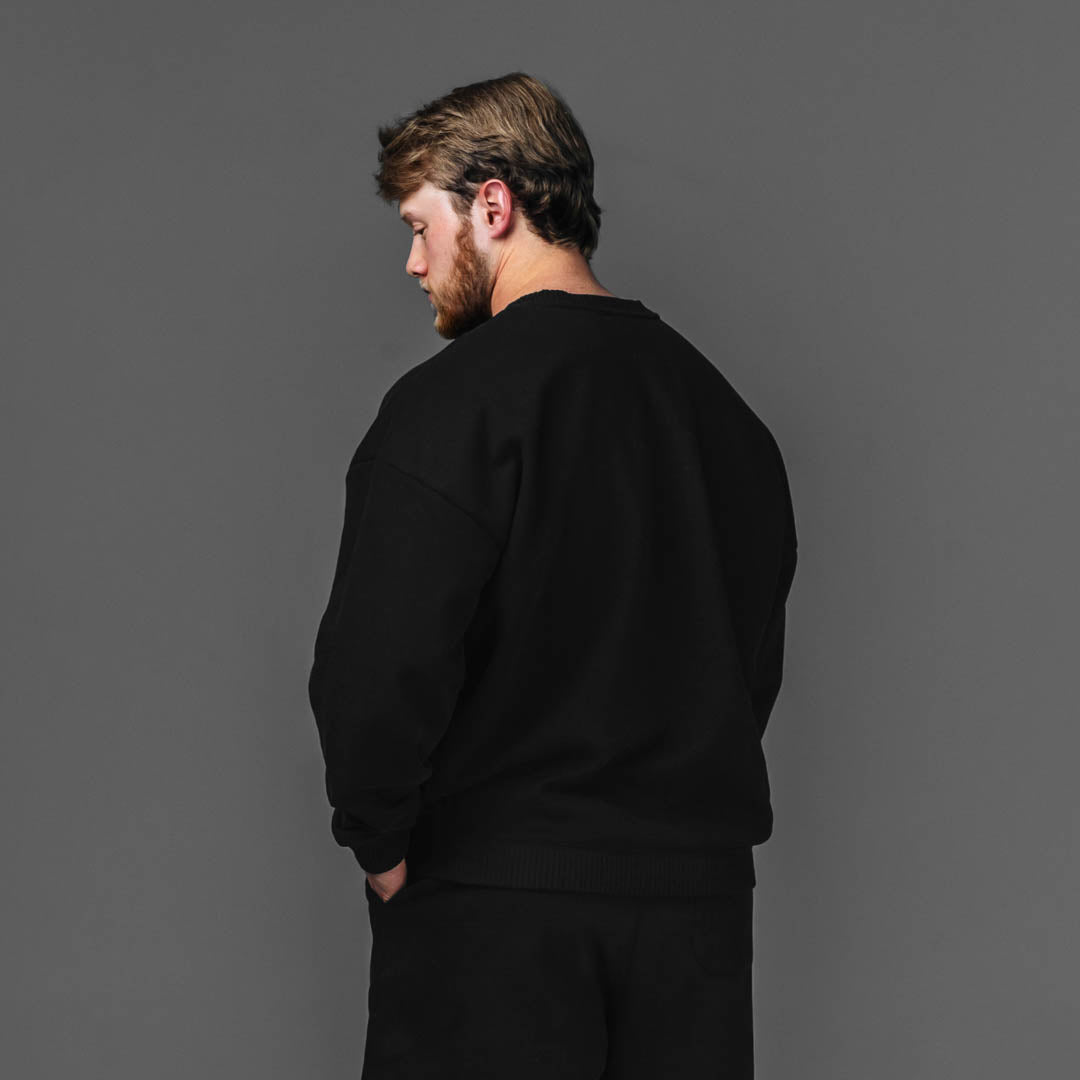 Collegiate Cloud Oversized Crewneck