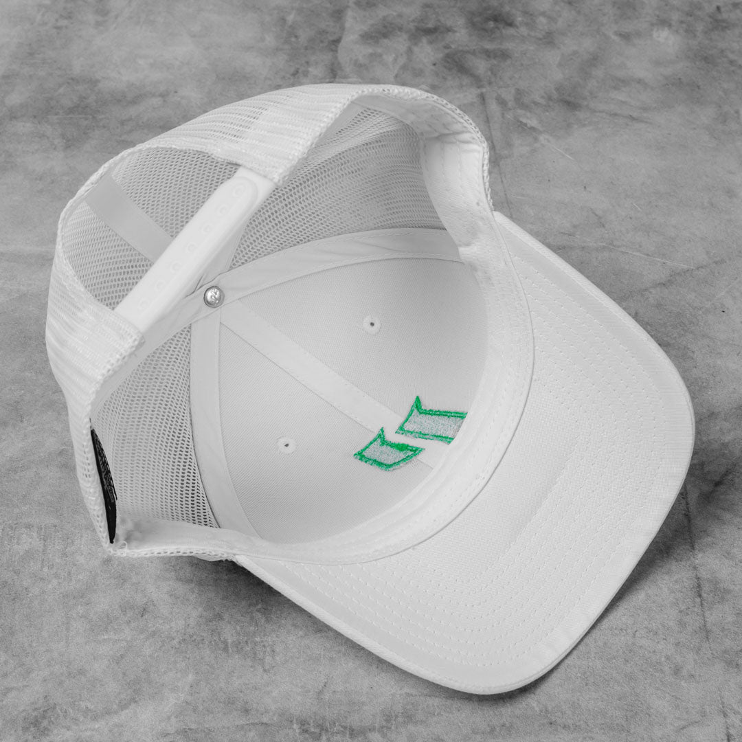 Energy Crest Cap - White