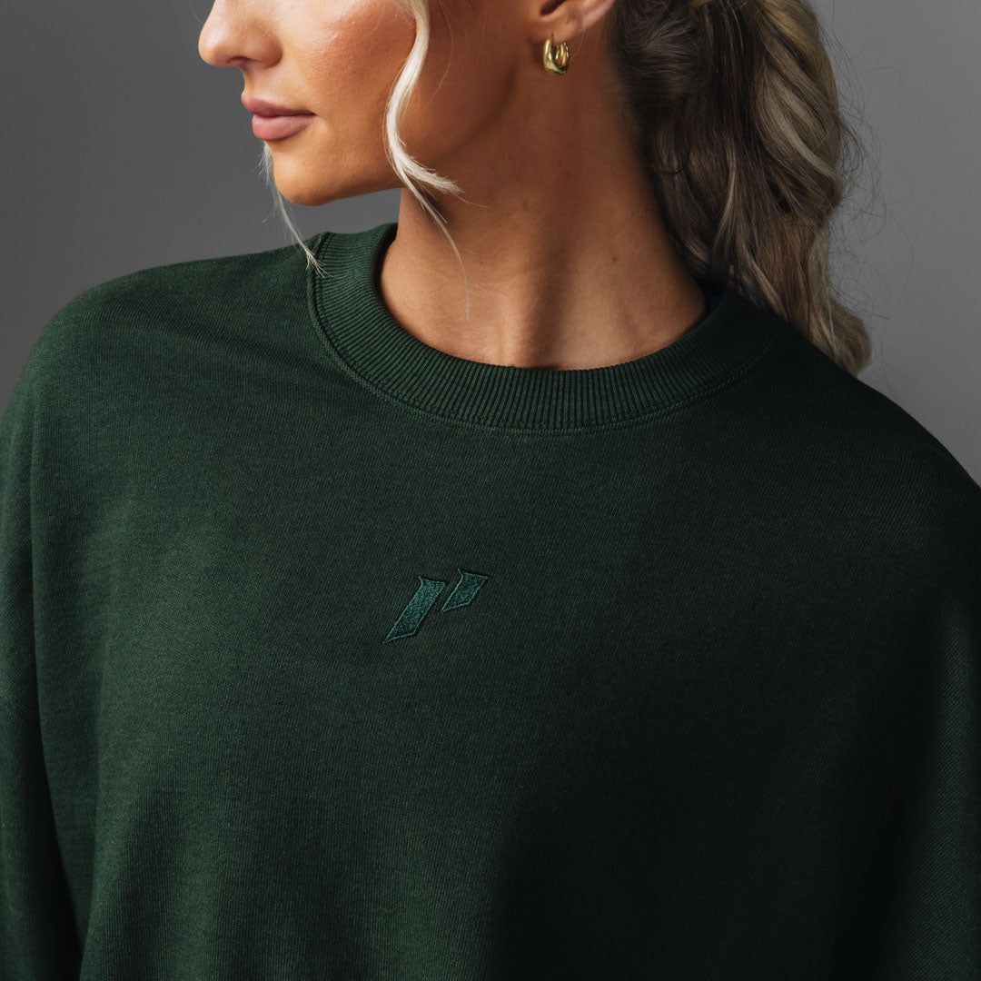 Classic Cropped Crew Sweatshirt
